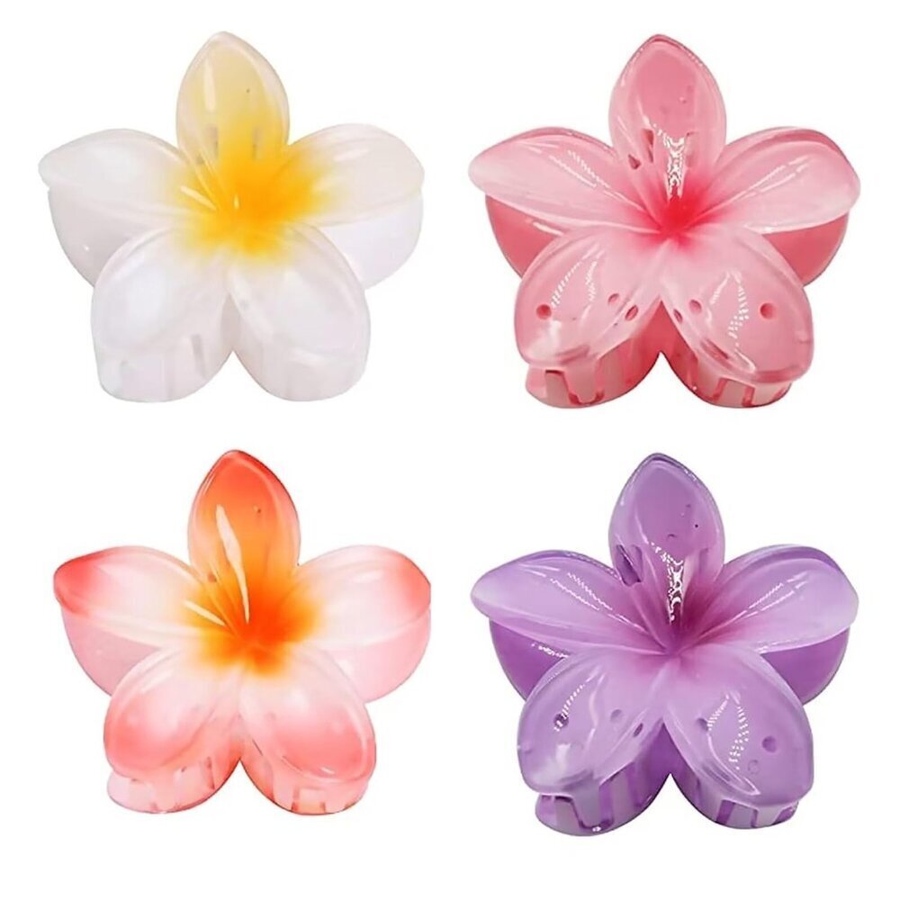Large Claw Clips for Thick Hair Strong Hold Non-slip Floral Hair Accessories